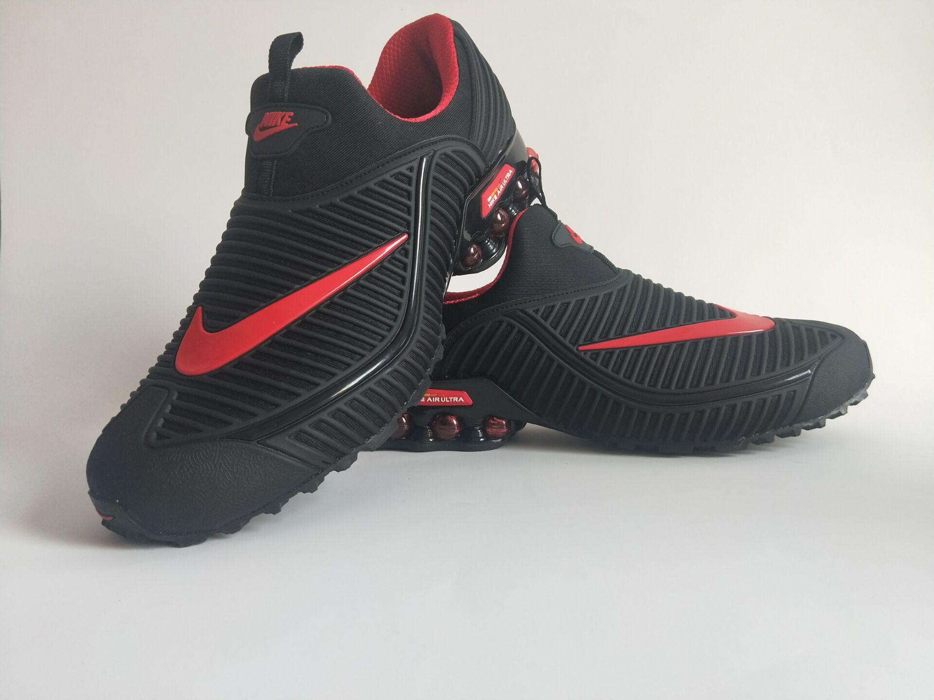 Nike Air Max 2019.5 Mesh Drop Plastic Black Red Shoes